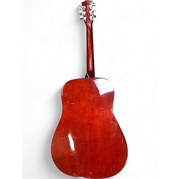 Used George Washburn Lyon LG2PAK Natural Acoustic Guitar