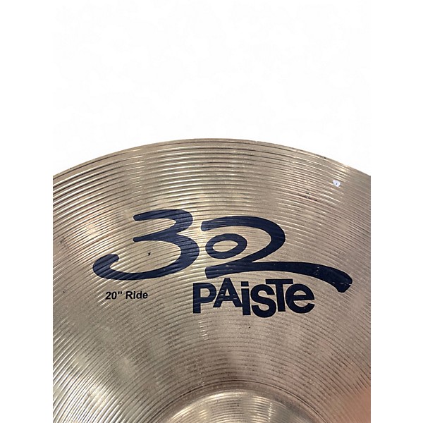 Used Paiste 20in 302 BRILLIANT Cymbal
