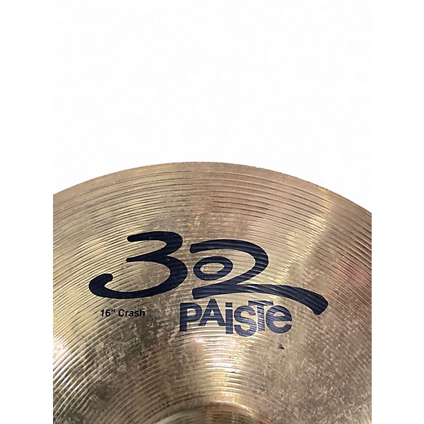 Used Paiste 16in 302 BRILLIANT Cymbal
