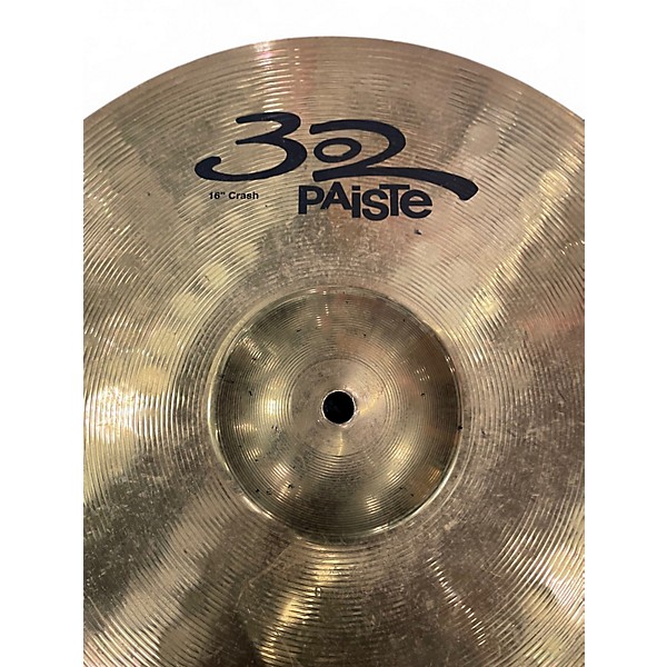 Used Paiste 16in 302 BRILLIANT Cymbal