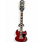 Used Epiphone 61 Les Paul SG Cherry Red Solid Body Electric Guitar thumbnail