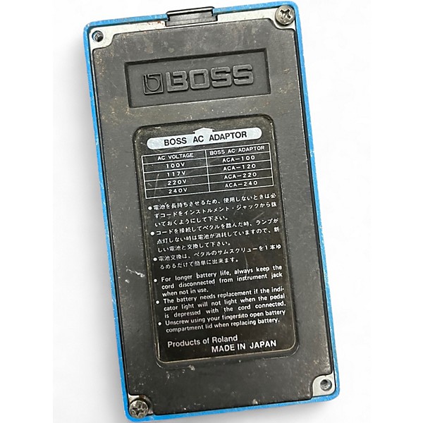 Used BOSS CS3 Compressor Sustainer Effect Pedal