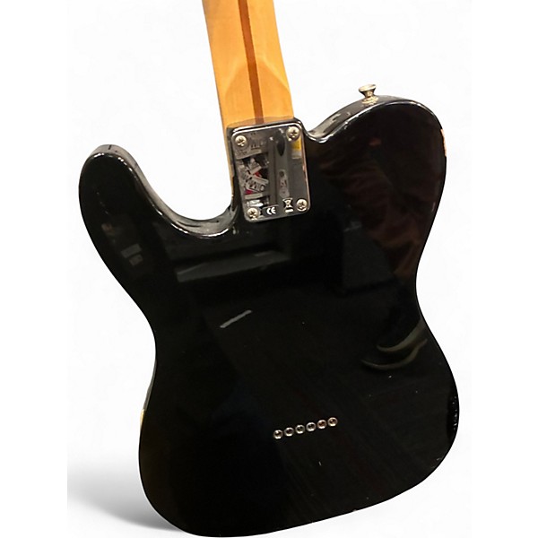 Used Fender Standard Telecaster Black Solid Body Electric Guitar