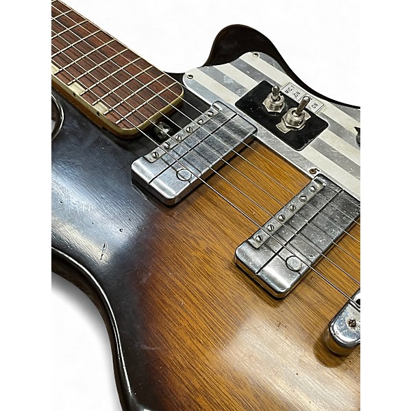 Used 1960 Tysco STARWAY 2 Color Sunburst Solid Body Electric Guitar