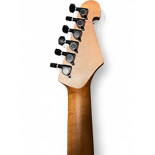 Used Sbs Floyd Rose 6-String White Solid Body Electric Guitar