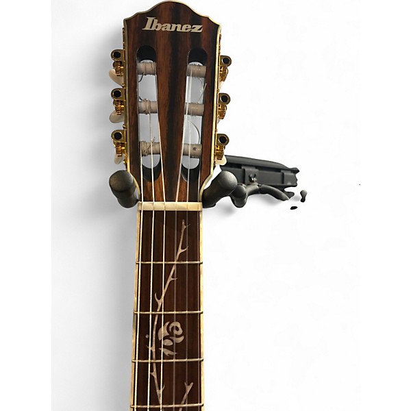 Used Ibanez TOD10N Tim Henson Signature Black Classical Acoustic Electric Guitar