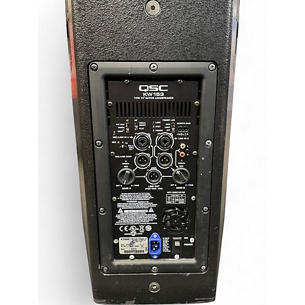 Used QSC KW153 15in 3-Way Powered Speaker