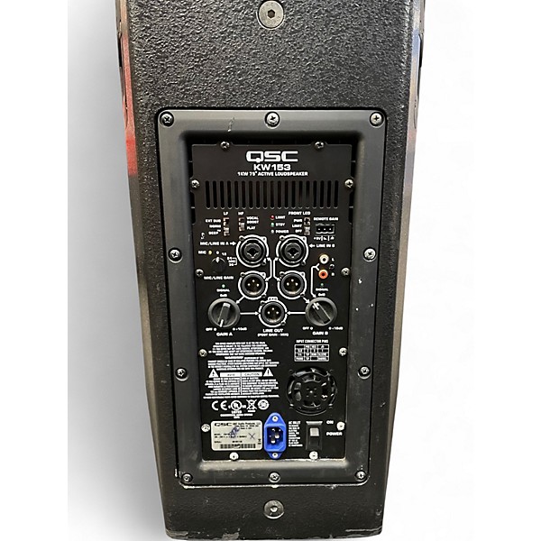 Used QSC KW153 15in 3-Way Powered Speaker