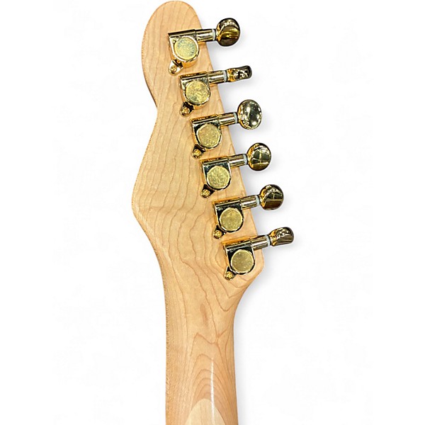 Used Slick SL54T Blue Ash Solid Body Electric Guitar