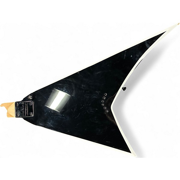 Used 2016 Jackson JS Series Rhoads JS32 Black with White Bevels Solid Body Electric Guitar