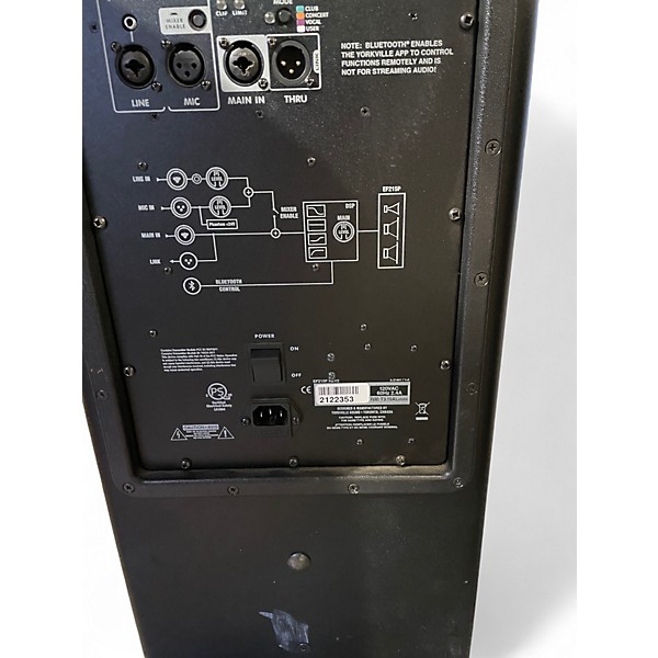 Used Yorkville EF215P Powered Speaker