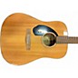 Used Fender CD-60S LH Dreadnought  Natural Acoustic Guitar