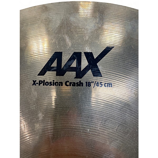 Used SABIAN 18in AAX Xplosion Crash Cymbal