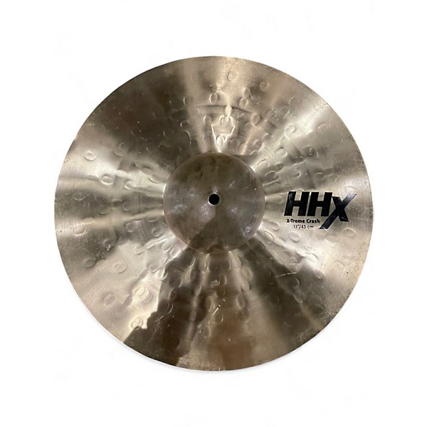 Used SABIAN 17in HHX X-TREME Crash Cymbal