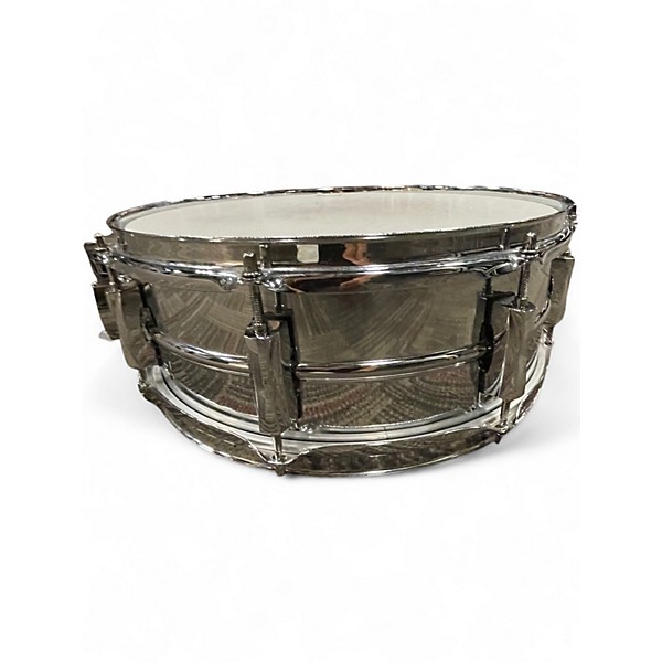 Used Pearl 14X5.5 Sensitone Snare STEEL Drum