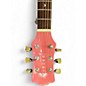 Used Aurora AR BOR Pink Acoustic Guitar