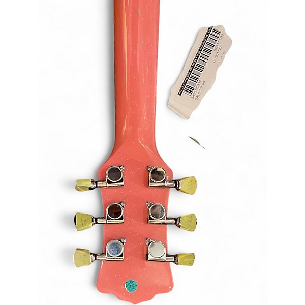 Used Aurora AR BOR Pink Acoustic Guitar