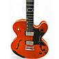 Vintage 1990s Gibson Chet Atkins Orange Hollow Body Electric Guitar