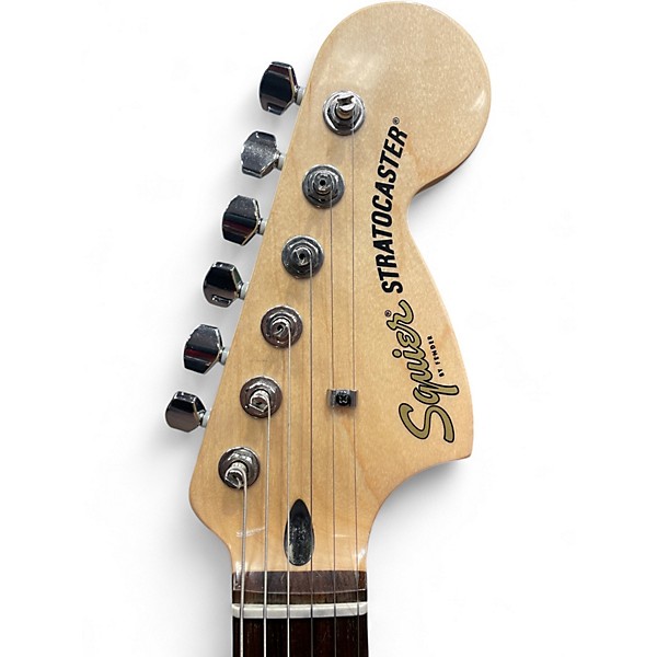 Used Squier Affinity Stratocaster Cream Solid Body Electric Guitar