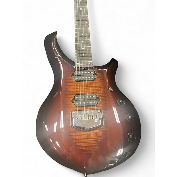 Used Ernie Ball Music Man John Petrucci Majesty 6 Tiger Eye Solid Body Electric Guitar