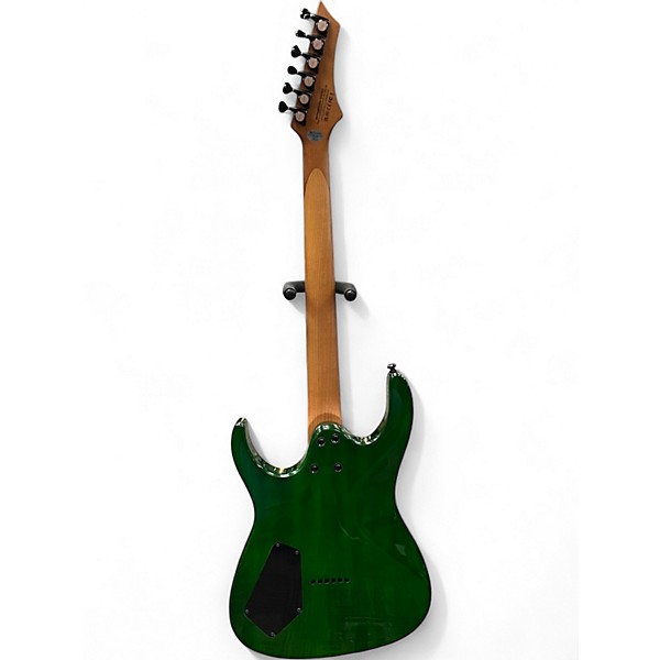 Used Leo Jaymz Moonsoon Green Solid Body Electric Guitar