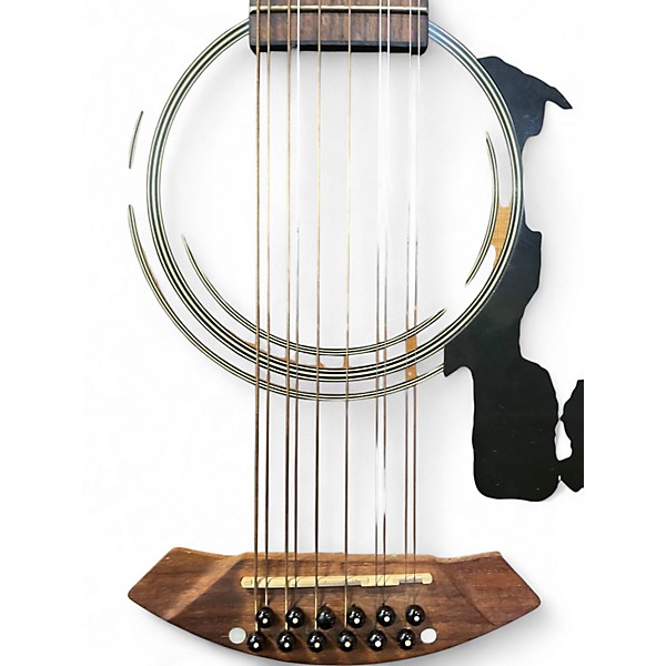 Used Fender CD100-12 Natural 12 String Acoustic Guitar