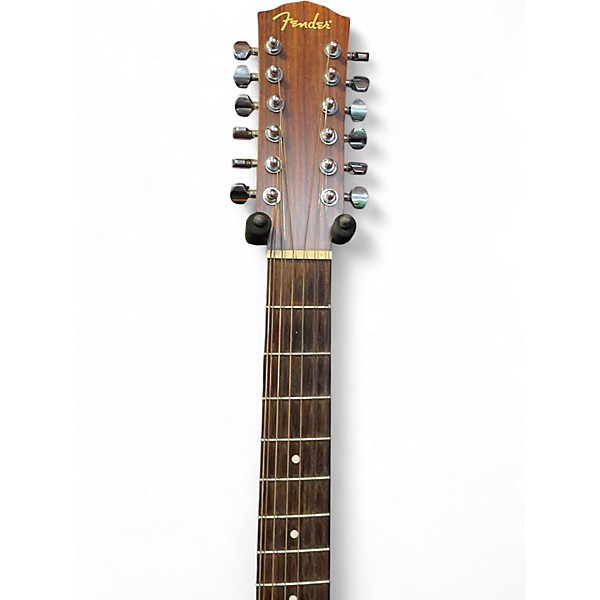 Used Fender CD100-12 Natural 12 String Acoustic Guitar