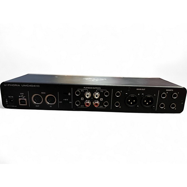 Used Behringer U-Phoria UMC404HD Audio Interface
