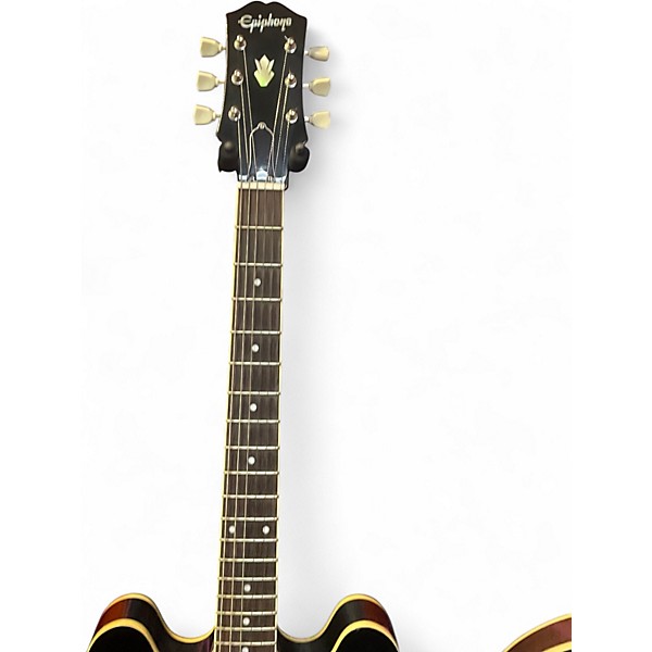 Used Epiphone ES335 2 Color Sunburst Hollow Body Electric Guitar