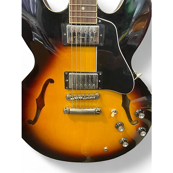 Used Epiphone ES335 2 Color Sunburst Hollow Body Electric Guitar