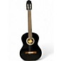 Used Lucero LC100 Black Classical Acoustic Guitar thumbnail