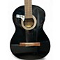 Used Lucero LC100 Black Classical Acoustic Guitar