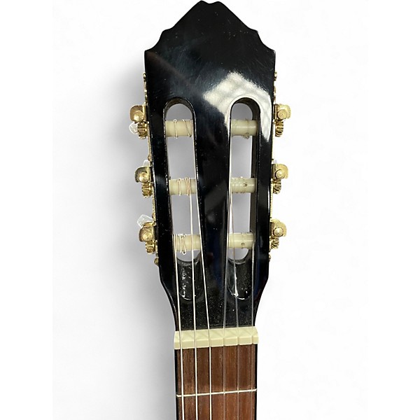 Used Lucero LC100 Black Classical Acoustic Guitar