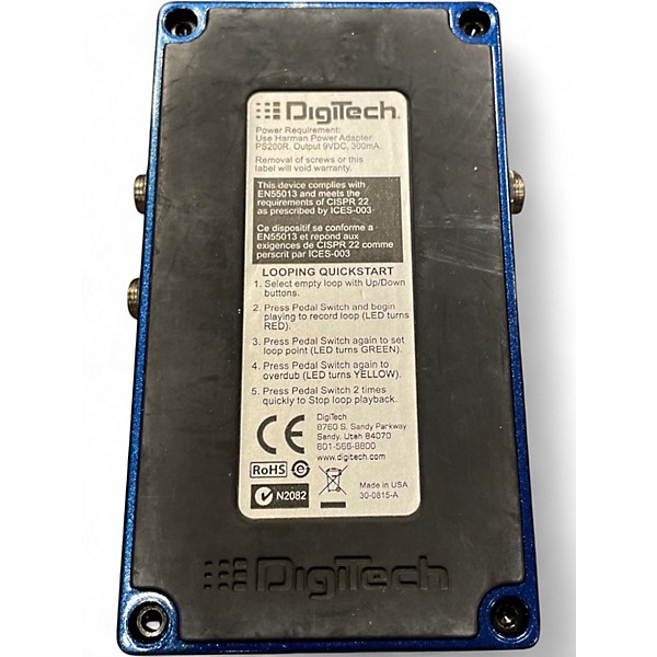 Used DigiTech JamMan Solo Looper Pedal