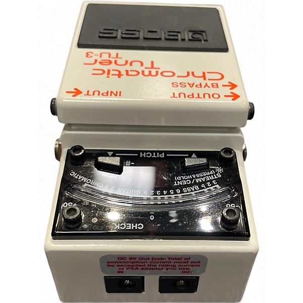 Used BOSS TU3 Chromatic Tuner Pedal