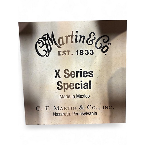 Used Martin Special 000-X2E Spruce-Rosewood HPL Natural Acoustic Electric Guitar