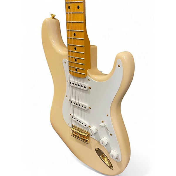 Used Fender Custom Shop '54 Deluxe Closet Classic Hardtail Stratocaster Faded Aged Shell Pink Solid Body Electric Guitar