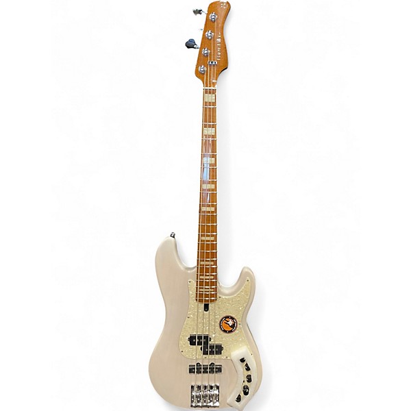 Used Sire Marcus Miller P8 Olympic White Electric Bass Guitar