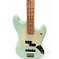 Used Fender Mustang Bass Surf Green Electric Bass Guitar thumbnail