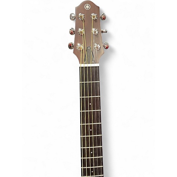 Used Yamaha SLG200S DARK NATURAL Acoustic Electric Guitar