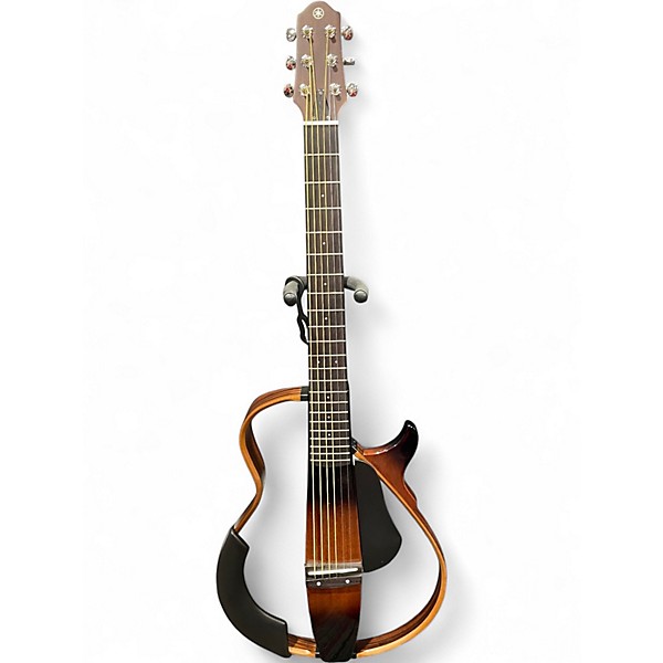 Used Yamaha SLG200S DARK NATURAL Acoustic Electric Guitar