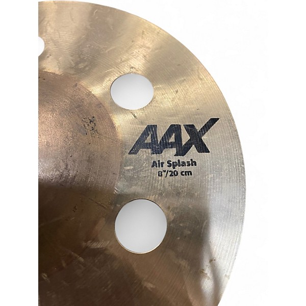 Used SABIAN 8in AAX Air Splash Cymbal