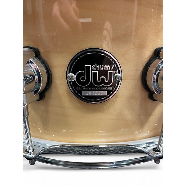 Used DW 14X6.5 Performance Series Snare Natural Drum