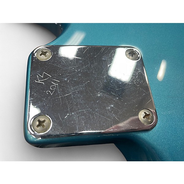 Used 1995 Fender STRATOCASTER Electron Blue Metallic Solid Body Electric Guitar