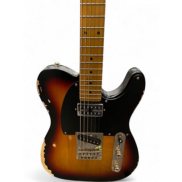 Used ESP LTD TE254 2 Color Sunburst Solid Body Electric Guitar