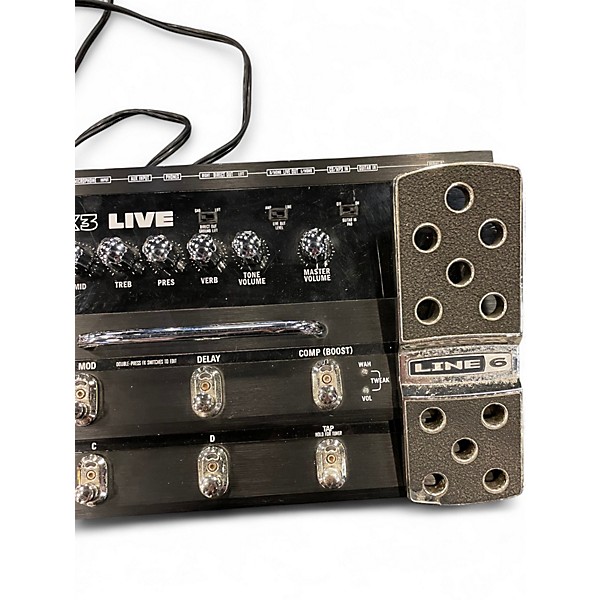 Used Line 6 Pod X3 Live Amp Modeler Effect Processor