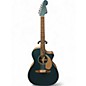 Used Fender Newporter Ocean Teal Acoustic Electric Guitar thumbnail