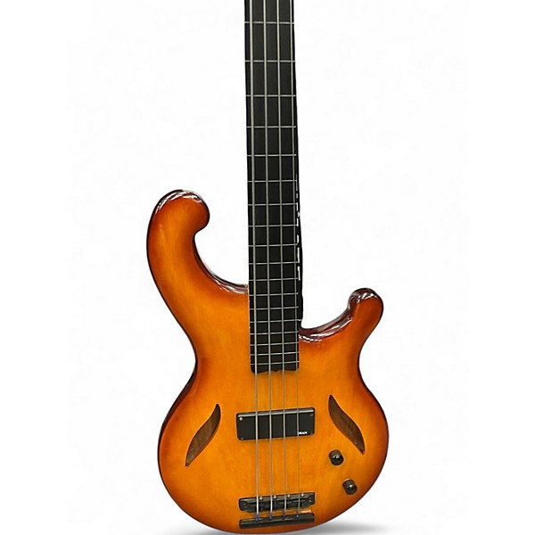 Used Dean Rhapsody HBF 2 Color Sunburst Electric Bass Guitar