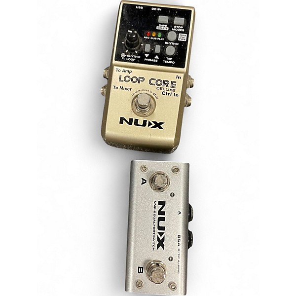 Used NUX LOOP CORE DELUXE BUNDLE Pedal