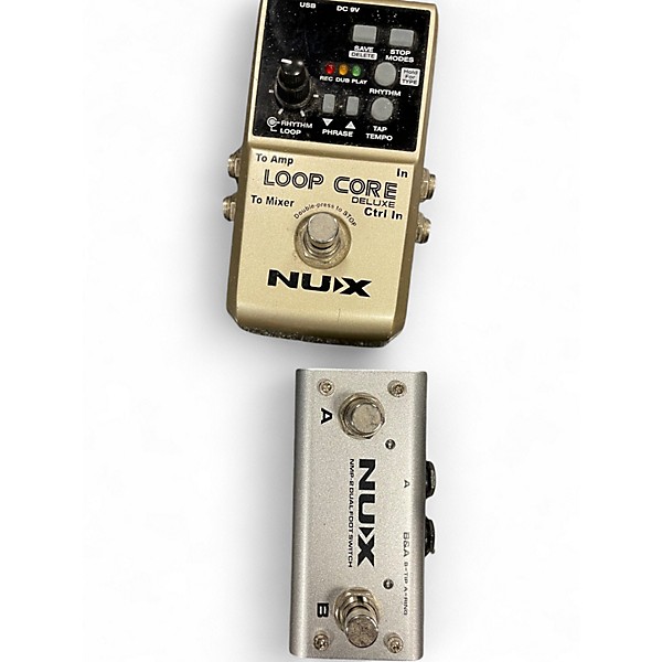 Used NUX LOOP CORE DELUXE BUNDLE Pedal